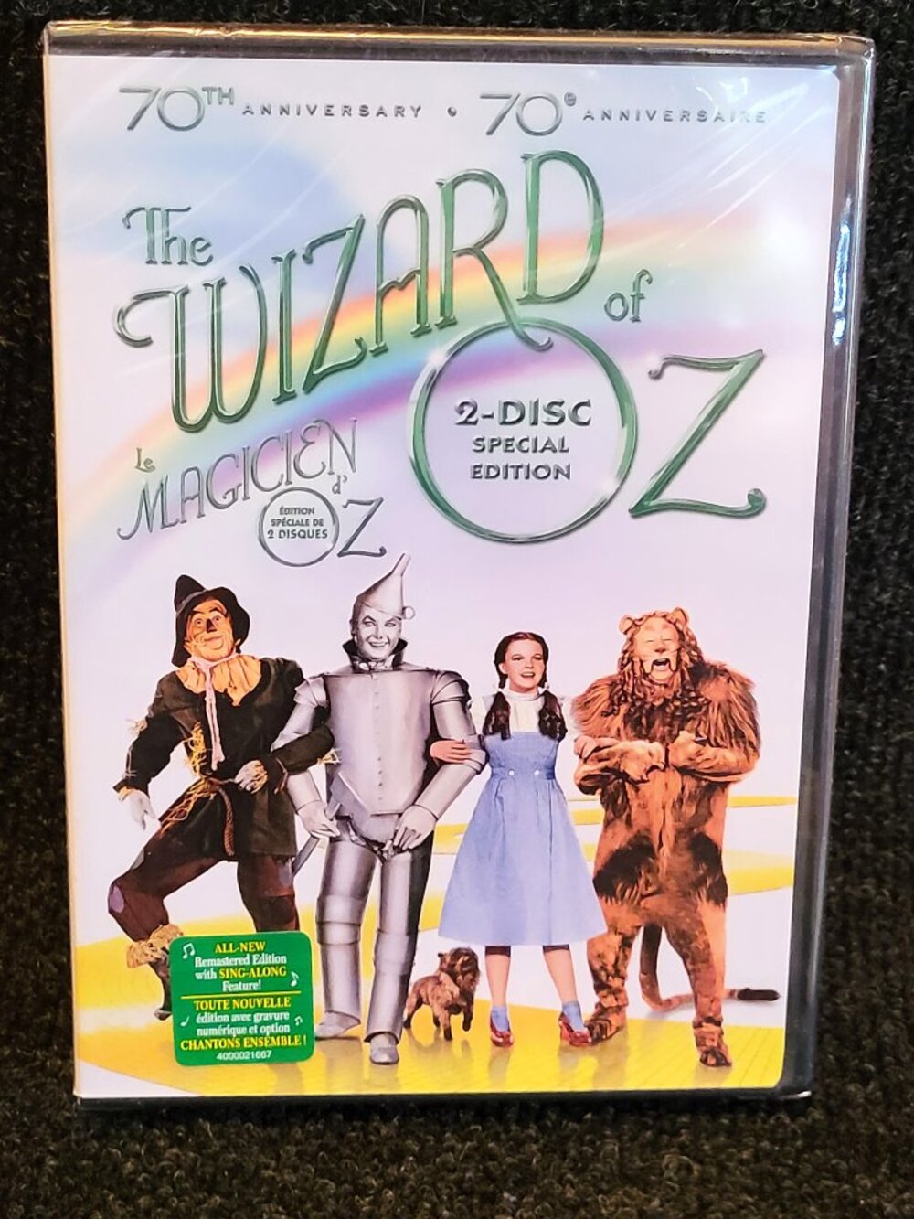 ⚡3/$20⚡*NEW* THE WIZARD OF OZ 70th Anniversary 2-Disc Special Edition DVD
